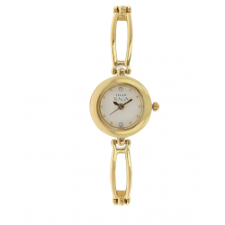 Raga White Dial Metal Strap Watch NK9665YM04