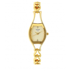 Raga Champagne Dial Metal Strap Watch NK2331YM02