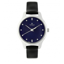 Workwear Watch with Blue Dial & Leather Strap NL2481SL08