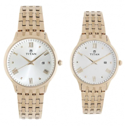 Bandhan Rose Gold Dial Stainless Steel Strap Watches 9400194201WM01