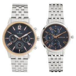 Bandhan Blue Dial Stainless Steel Strap Watches 17342569KM01
