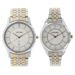 Bandhan Silver Dial Stainless Steel Strap Watches NL16362565BM01