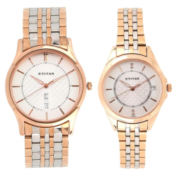 Bandhan Silver Dial Stainless Steel Strap Watches NL16362565KM01