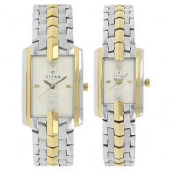 White Dial Silver Stainless Steel Strap Watches NK19262926BM01