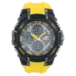 Nitro from SF - Yellow Ana-Digi Watch