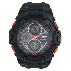 Nitro from SF - Black Ana-Digi Watch