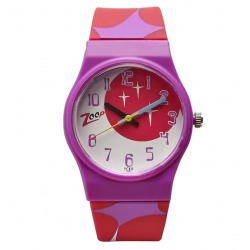 Space Age Multicoloured Dial Plastic Strap NKC3028PP08
