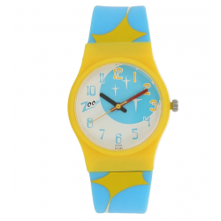 Space Age Multicoloured Dial Plastic Strap NKC3028PP10