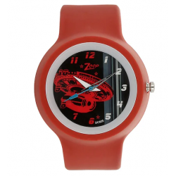 Space Age Black Dial Analog Watch NKC3029PP05
