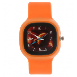 Space Age Brown Dial Plastic Strap NEC3030PP07C
