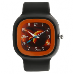 Space Age Brown Dial Plastic Strap NEC3030PP05C