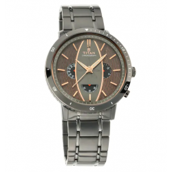 Caravel from Maritime - Chronograph Watch with Tungsten bezel ring 1832KM01