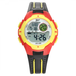 Digital Black Strap Watch 16008PP02