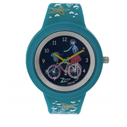 Travel Blue Dial Plastic Strap NK26006PP03