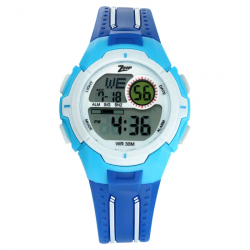 Digital Blue Strap Watch NL16008PP05