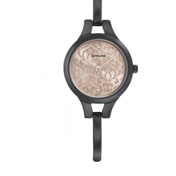 Onyx Black Dial Stainless Steel Watch