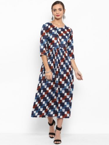 Beautiful Cotton Kurti SKU: GI792RT (Code: 1KR7)BEA22MP015