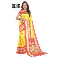 Kalamkari Mysore Silk Saree SKU-S182427 (2) (Code: 1KJT)KALH2AO112